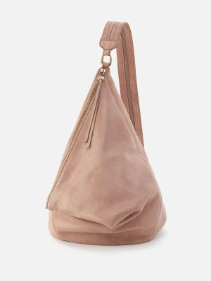 Sway Convertible Sling In Buffed Leather - Hazel