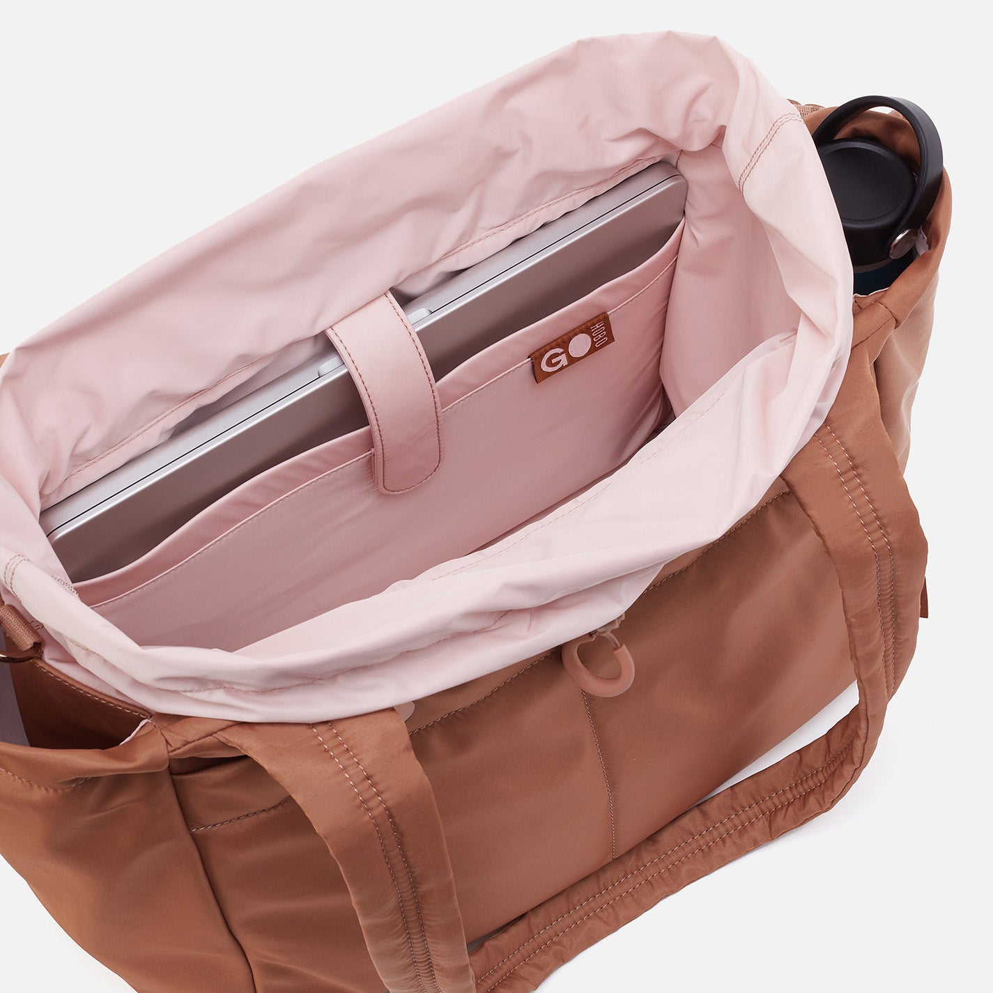 ALL IN ONE Tote in CaRefiber recycled nylon - Jet - Image 12