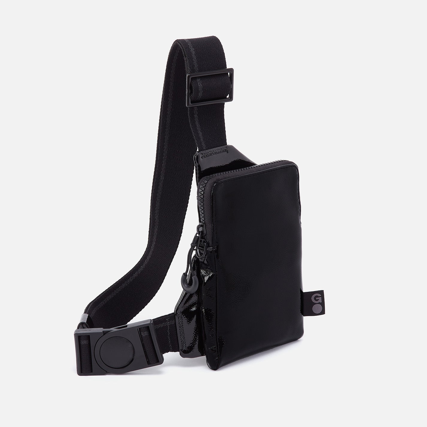 DIALED IN Phone Bag in EverShine nylon - Onyx - Image 5