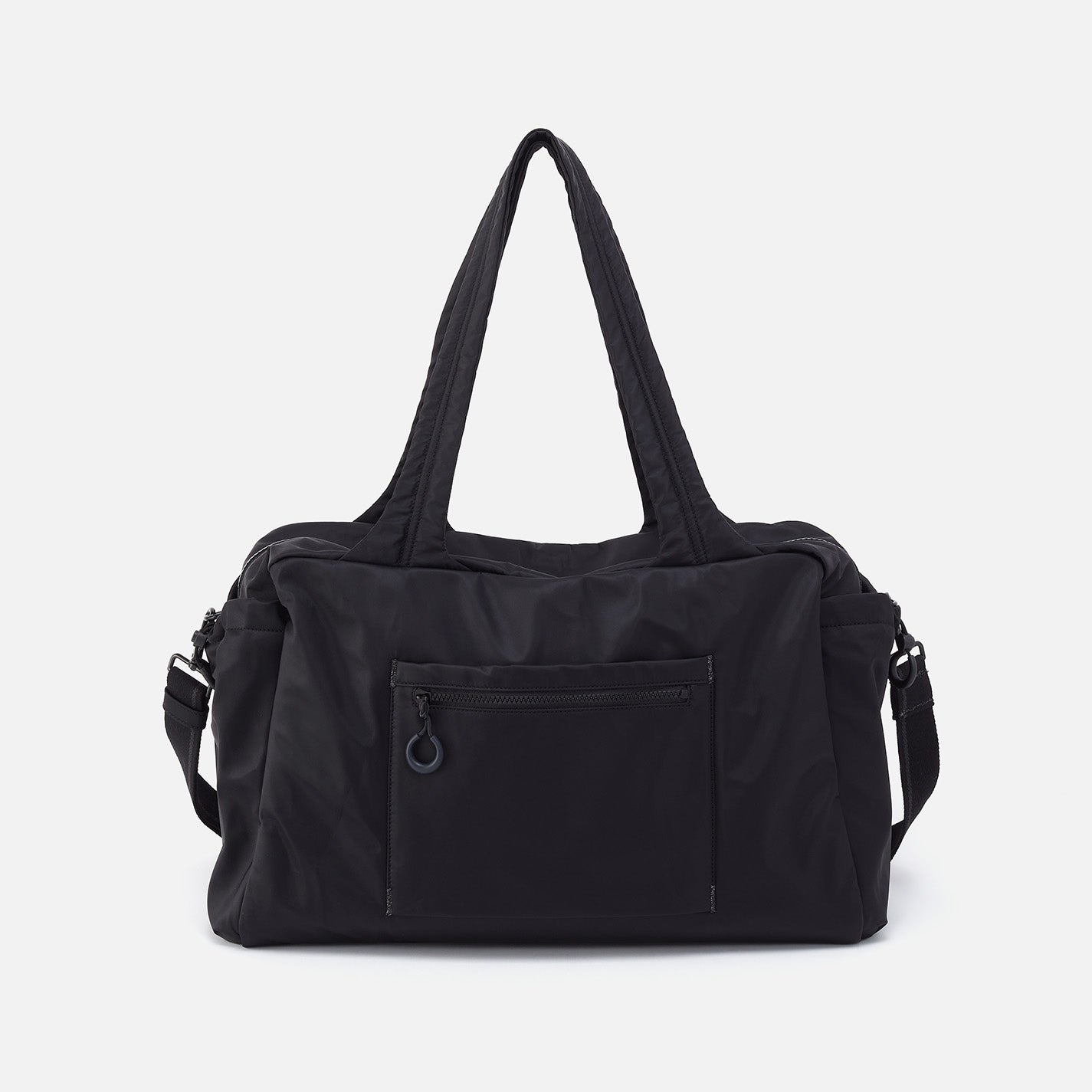 GET AWAY Duffle in CaRefiber recycled nylon - Jet - Image 7