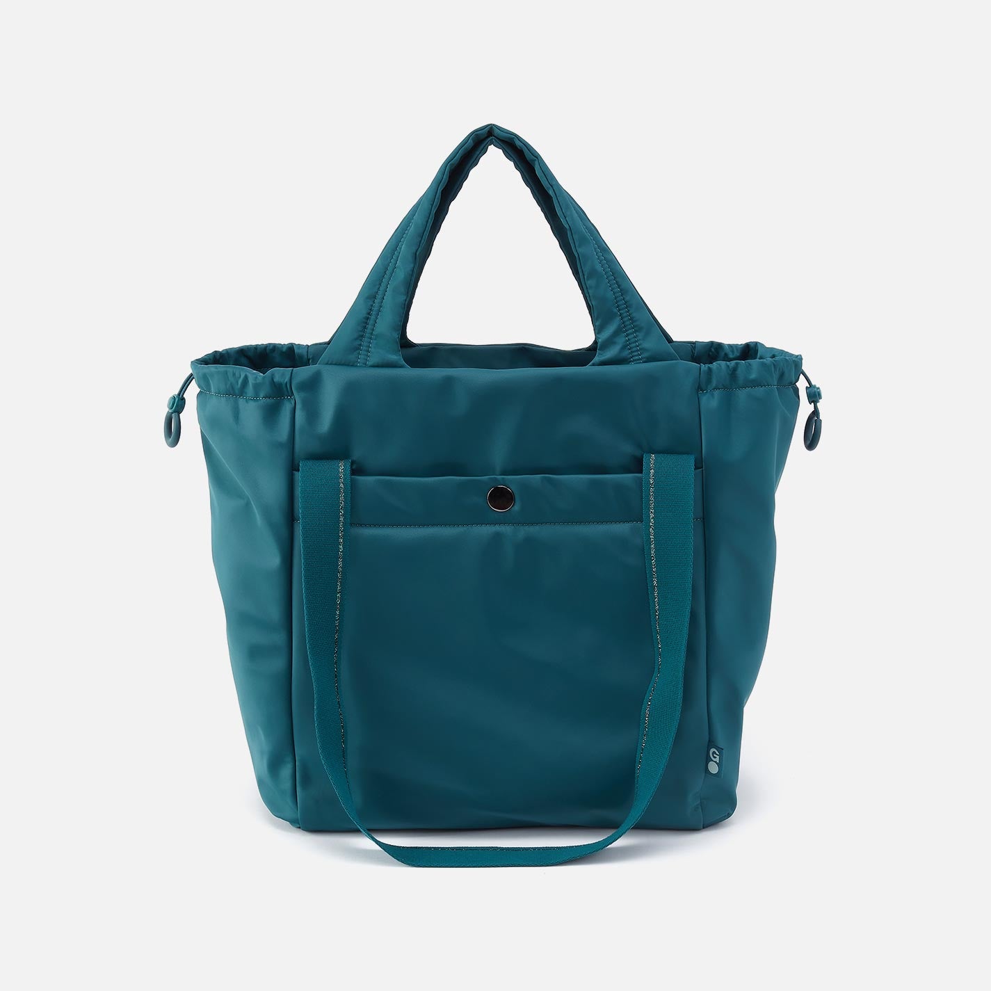 PLACES TO GO Tote in CaRefiber recycled nylon - Teal