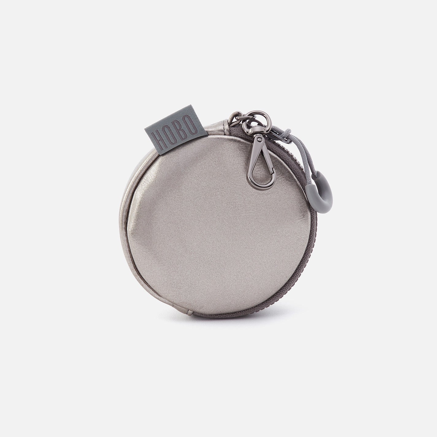 TAG ALONG Clip-on in EverShine nylon - Quicksilver Metallic - Image 4