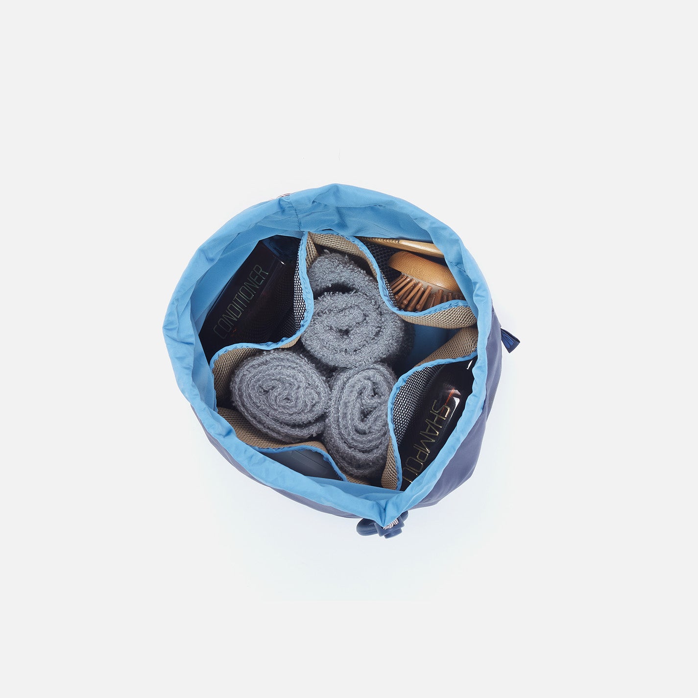 QUICK DRAW Pack Sack Large in CaRefiber recycled nylon - Ocean - Image 3