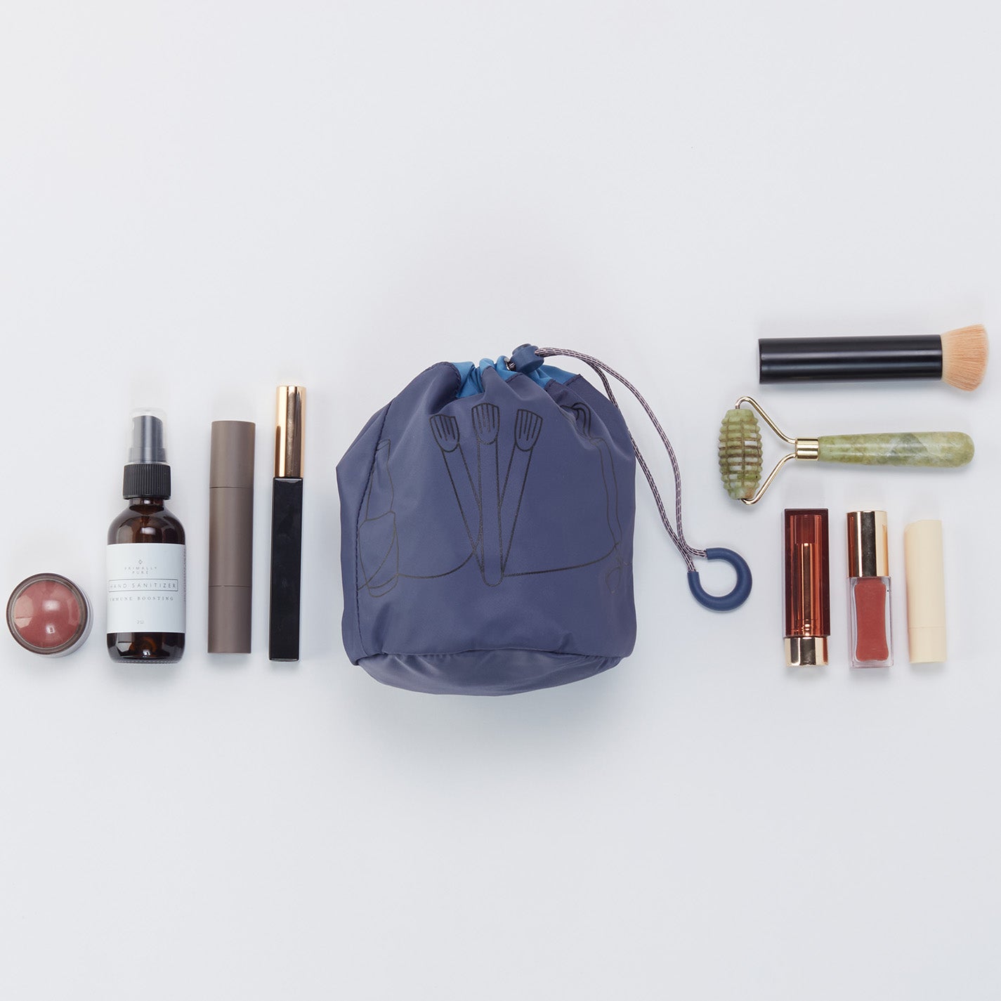 QUICK DRAW Pack Sack Small in CaRefiber recycled nylon - Ocean - Image 6