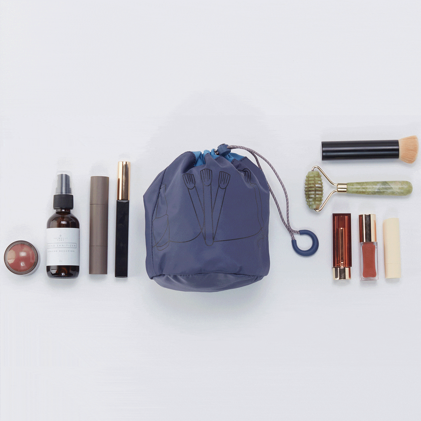 QUICK DRAW Pack Sack Small in CaRefiber recycled nylon - Jet - Image 4