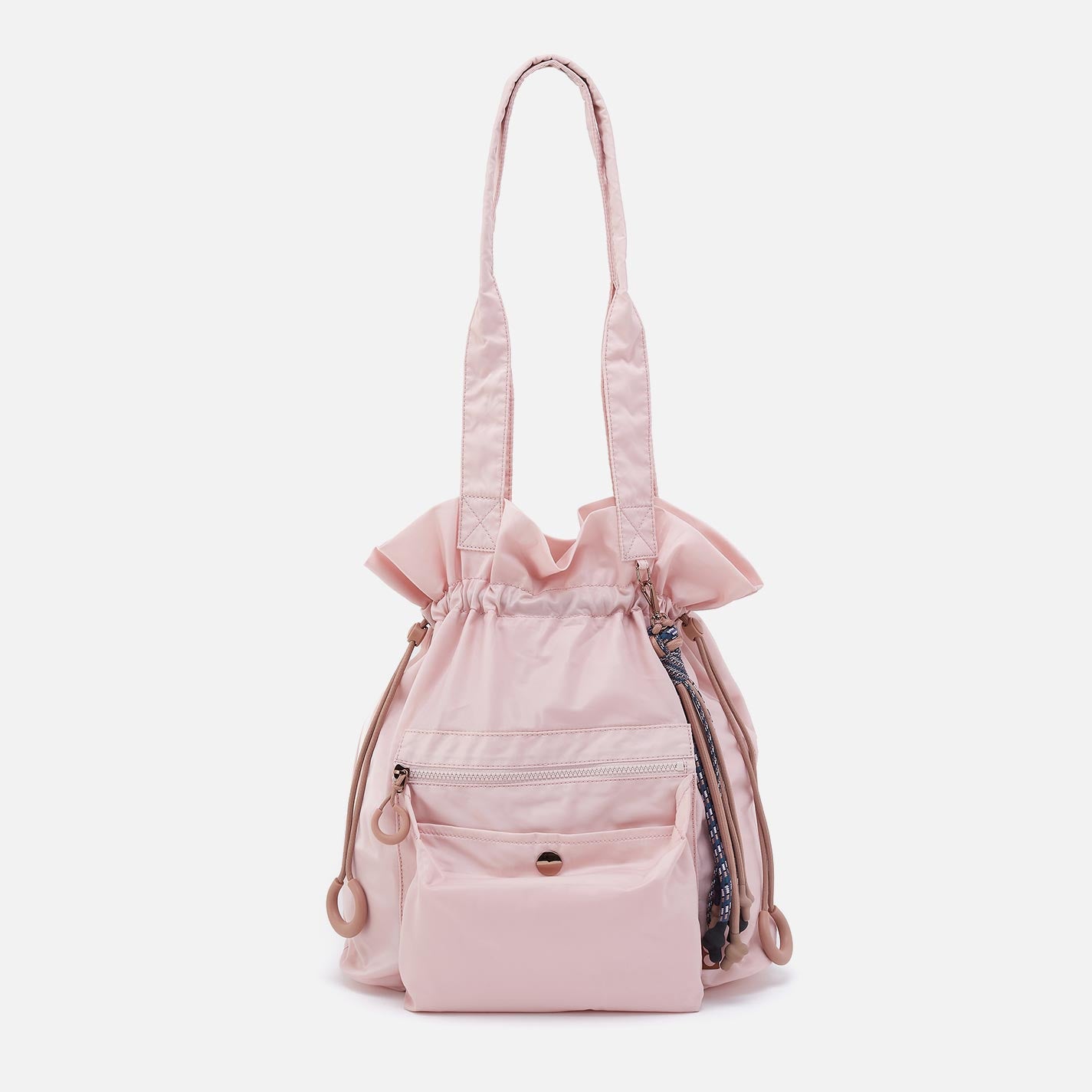 EASY DRAW Tote in CaRefiber recycled nylon - Lotus