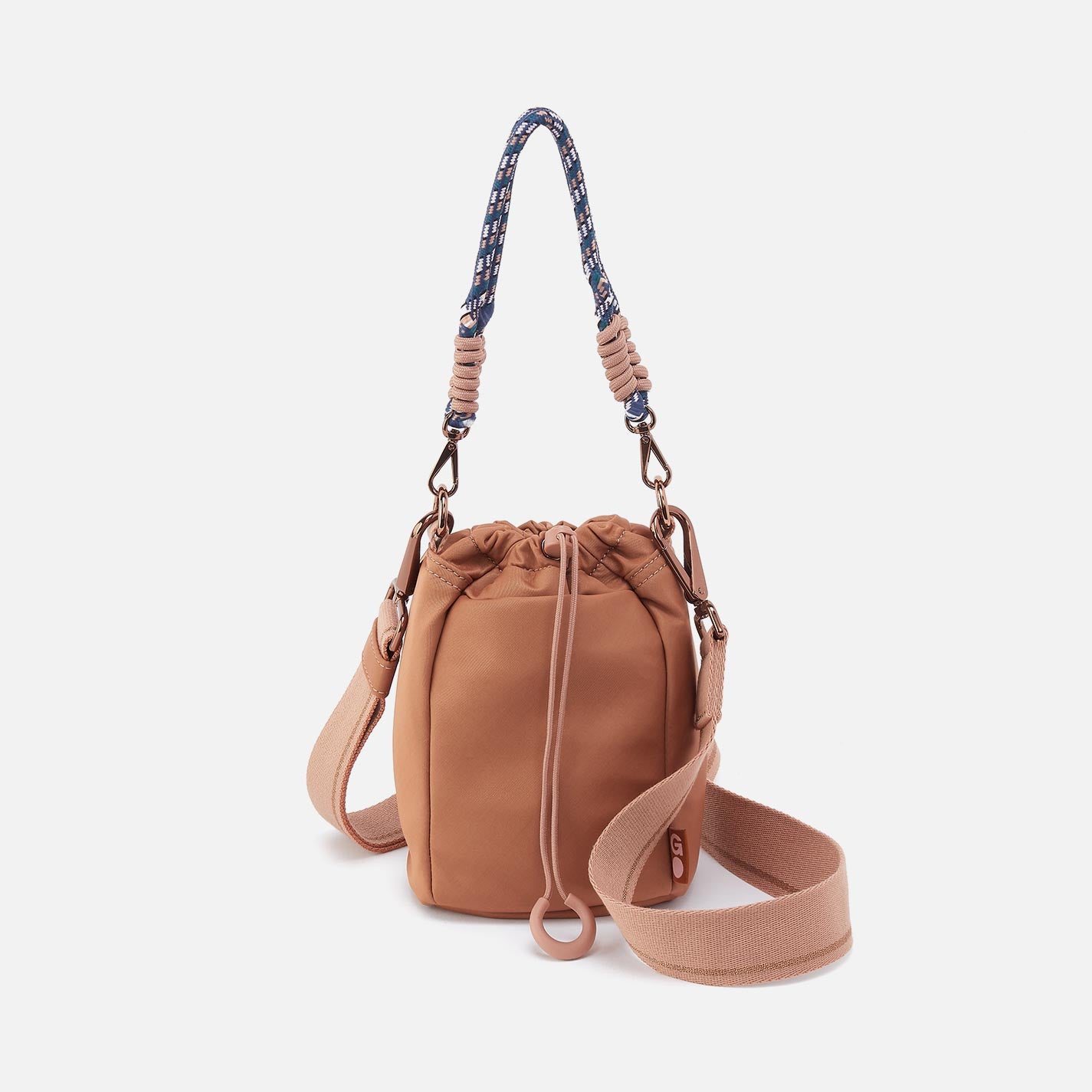 QUICK CINCH CROSSBODY in CaRefiber recycled nylon - Dune