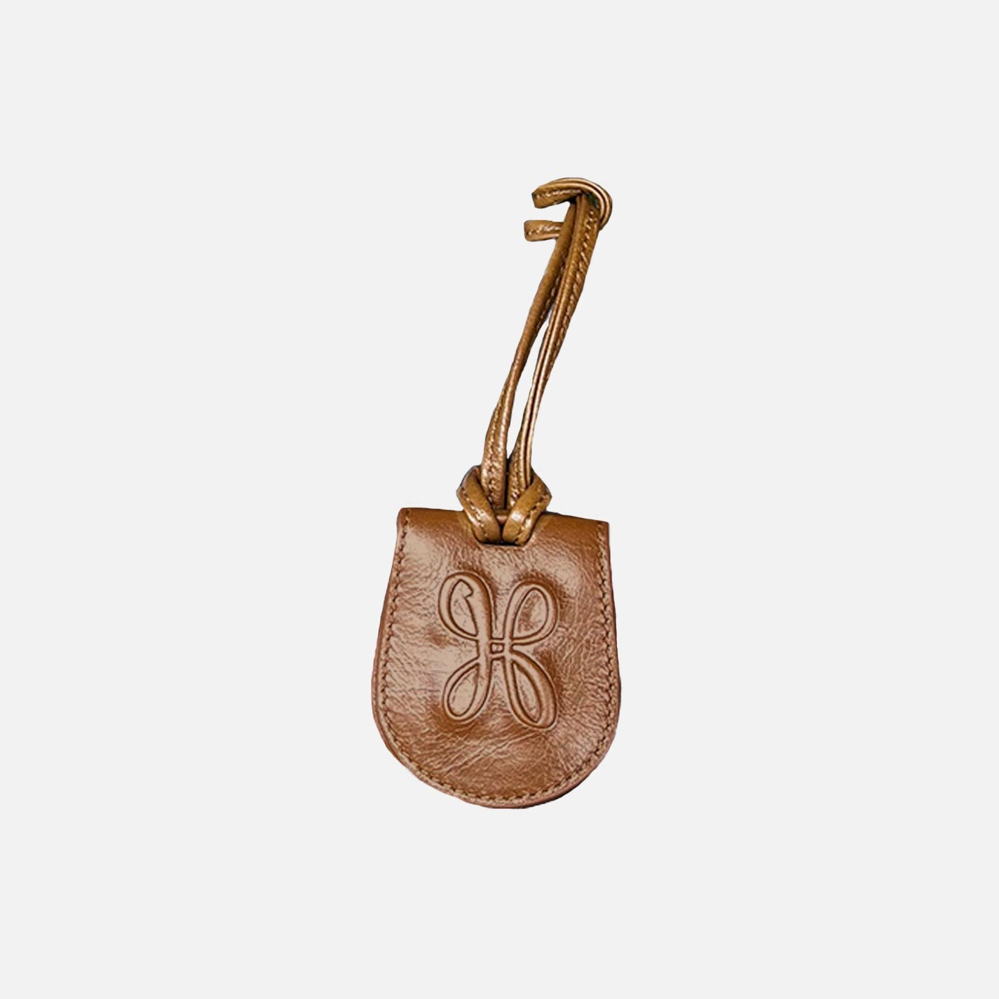 Hat Carrier in Polished Leather - Truffle - Image 2