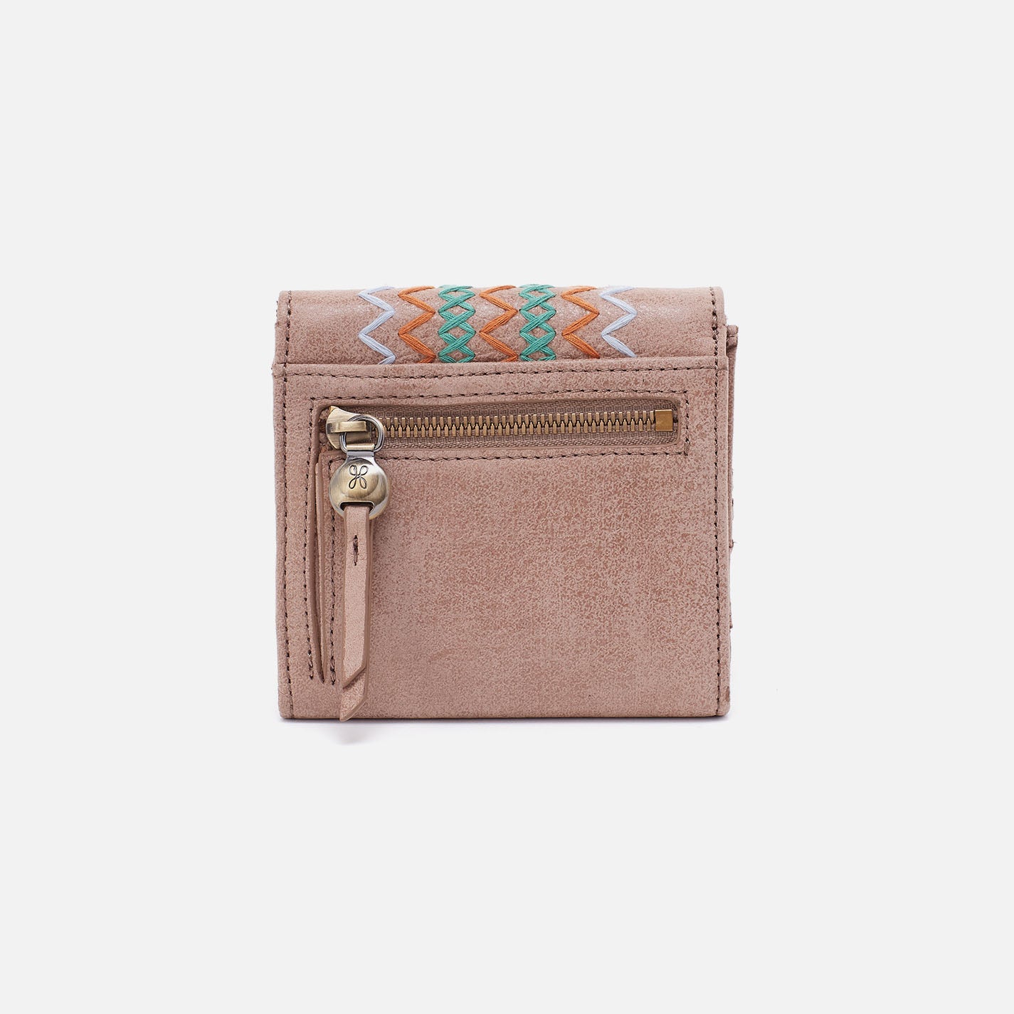 Foray Small Wallet In Buffed Leather - Hazel - Image 3