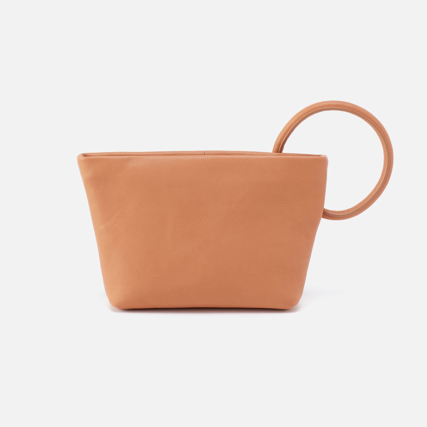 Maggie Clutch In Smooth Leather - Doe - Image 5