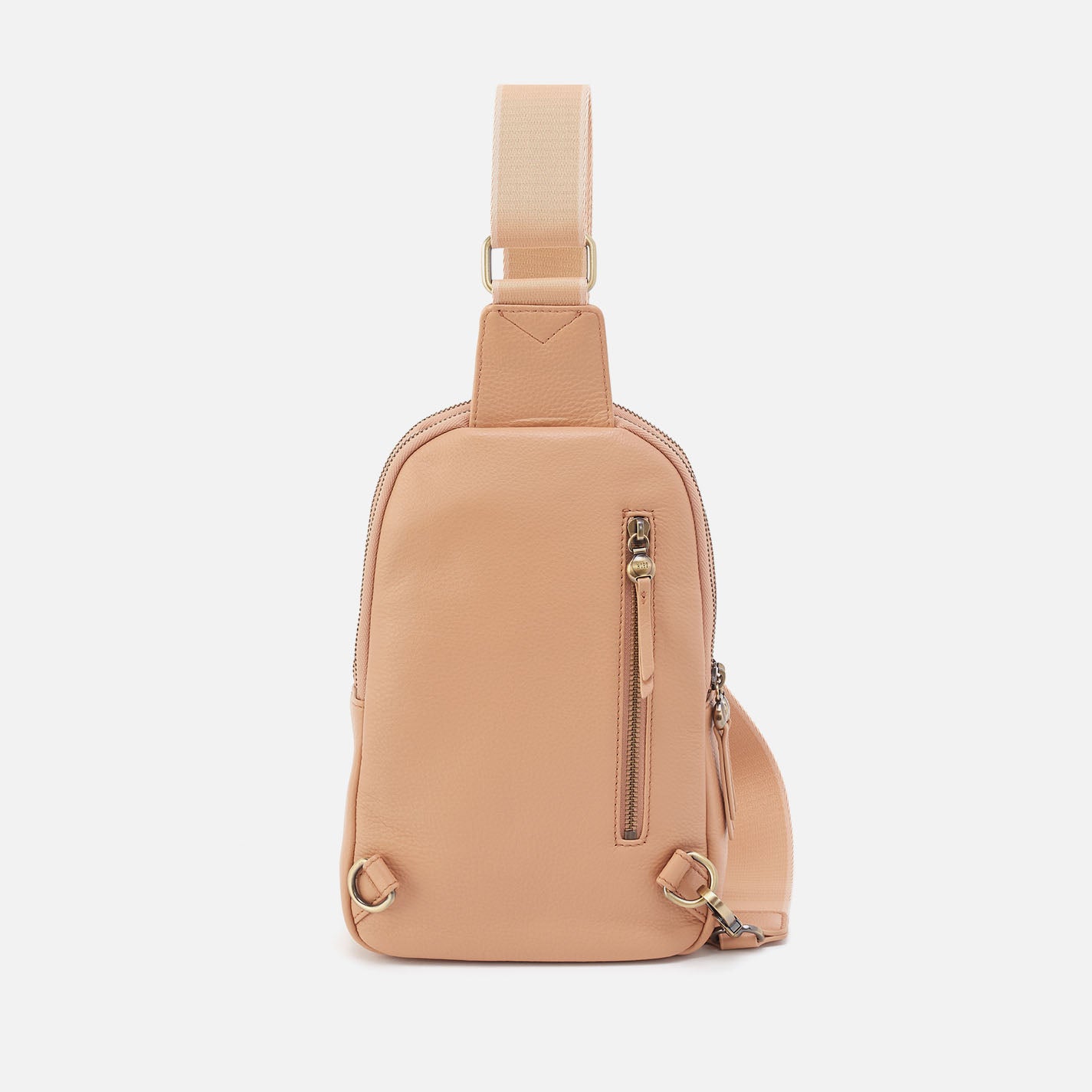 Cass Sling In Pebbled Leather - Porcini - Image 6
