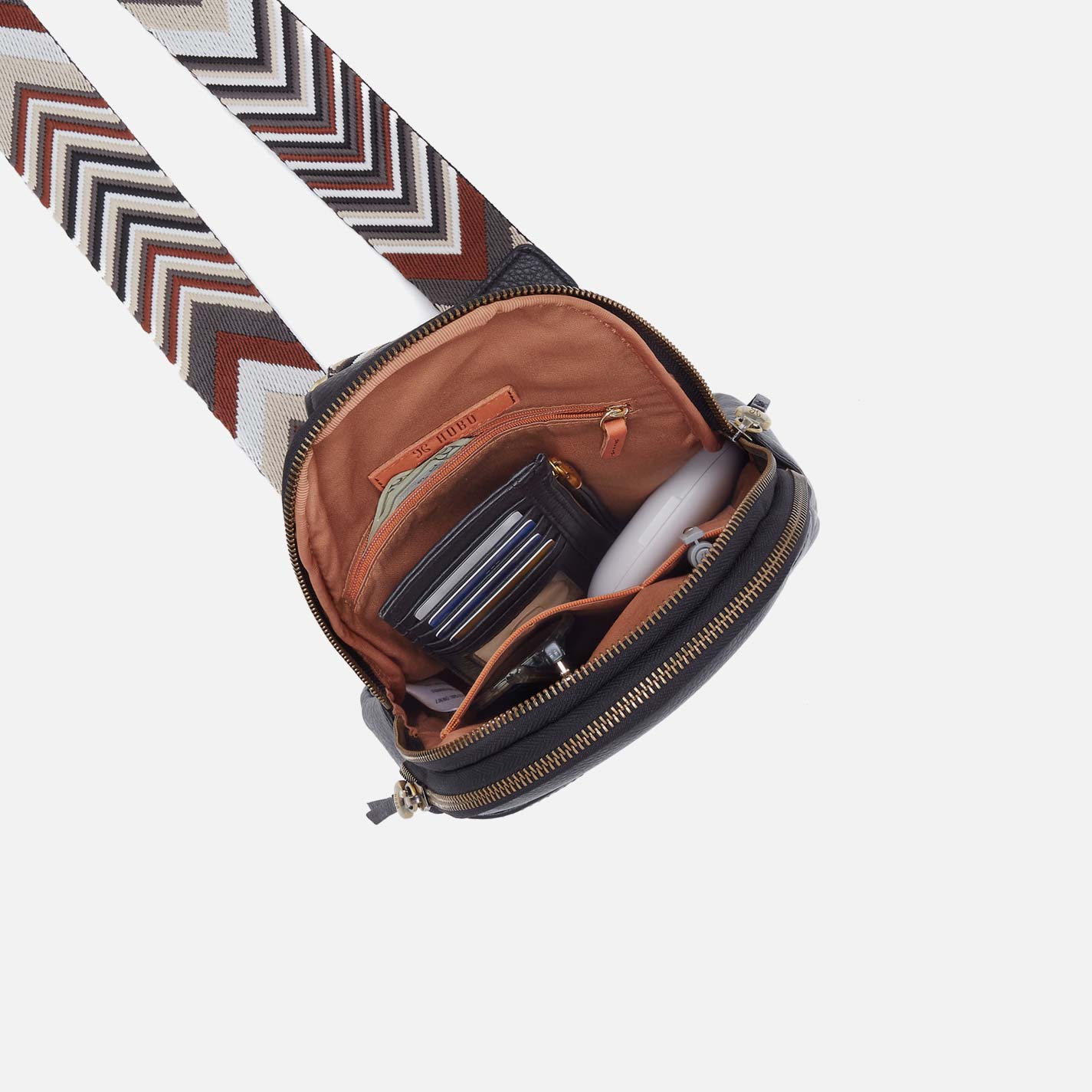 Cass Sling in Pebbled Leather - Black - Image 3