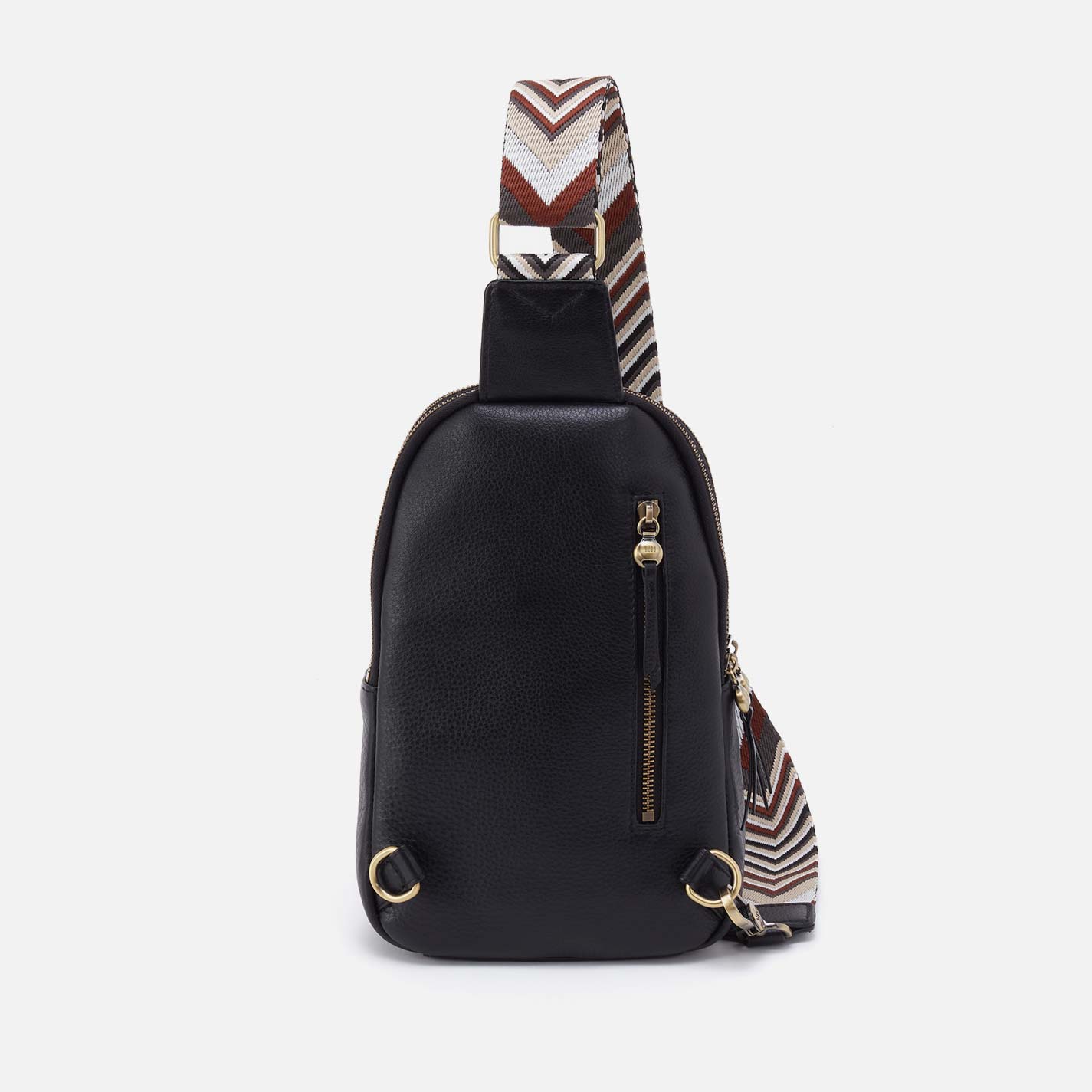 Cass Sling in Pebbled Leather - Black - Image 5