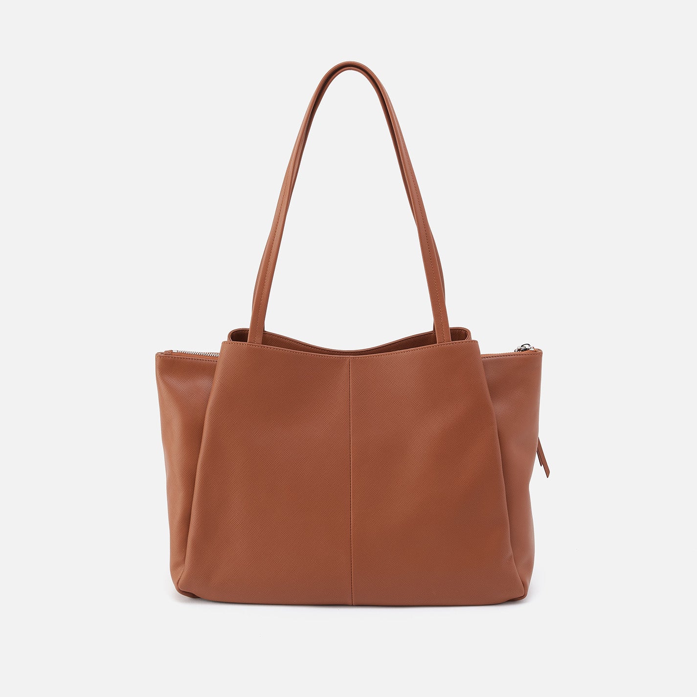 Essential Large Tote In Soft Saffiano Leather - Lion - Image 5