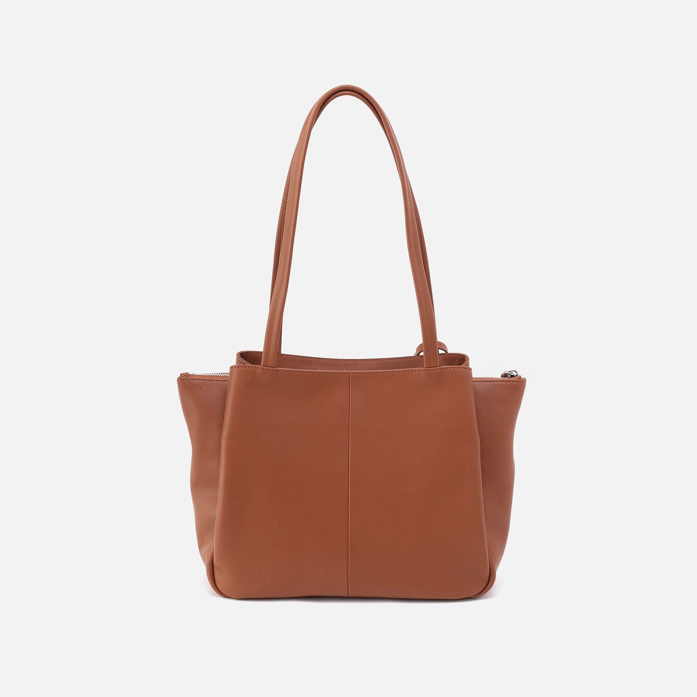 Essential Medium Tote In Soft Saffiano Leather - Lion - Image 5