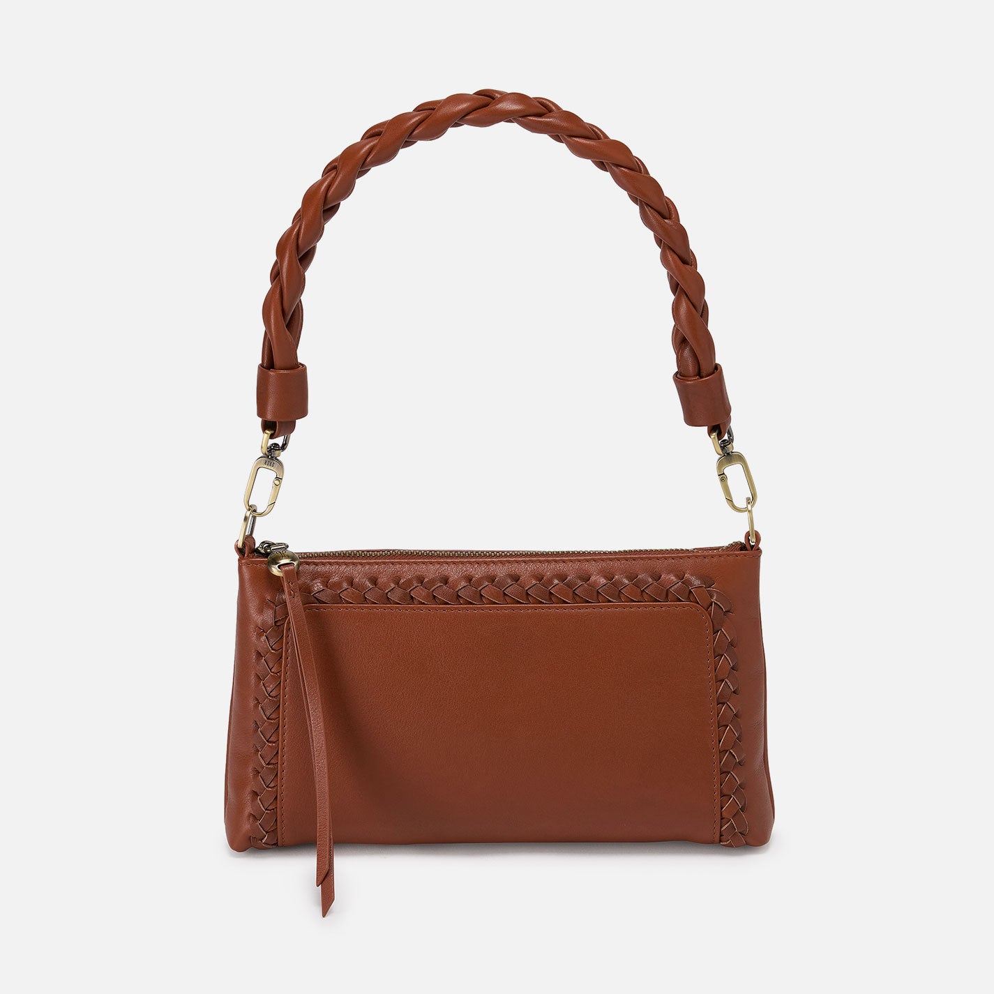 Darcy Crossbody In Smooth Leather - Luggage - Image 7
