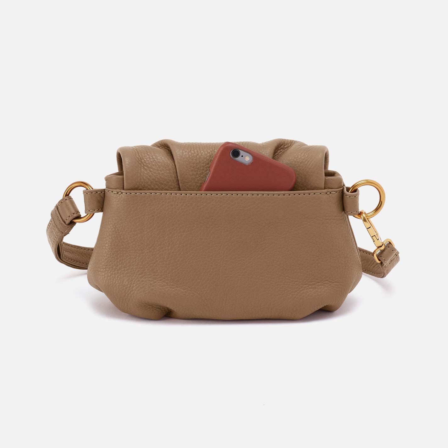 Harley Crossbody Sling in Pebbled Leather - Cedar Sagebrush - Image 2