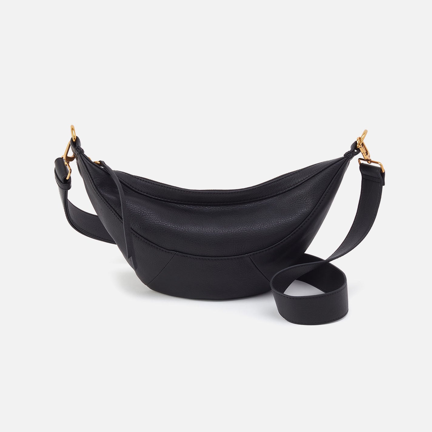 Carmen Sling In Pebbled Leather - Black