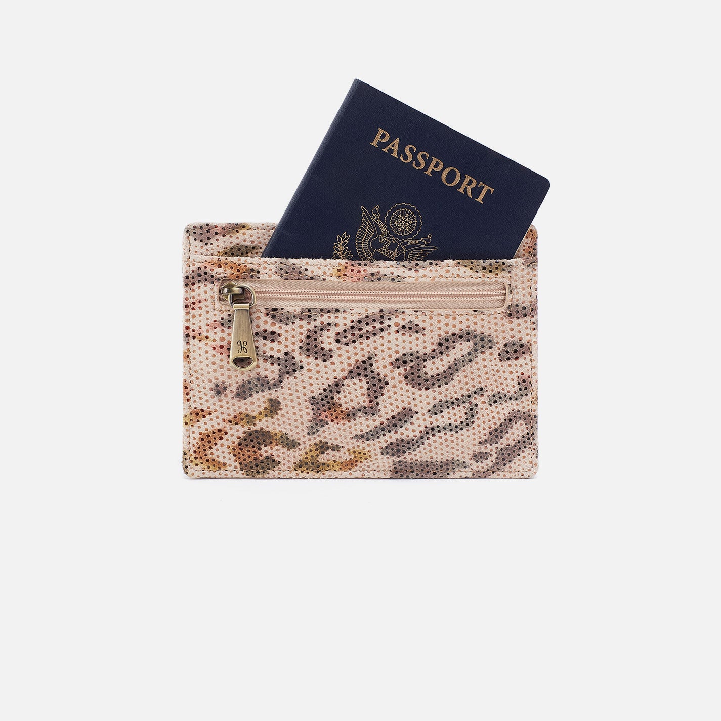 Euro Slide Card Case In Printed Leather - Summer Safari - Image 2