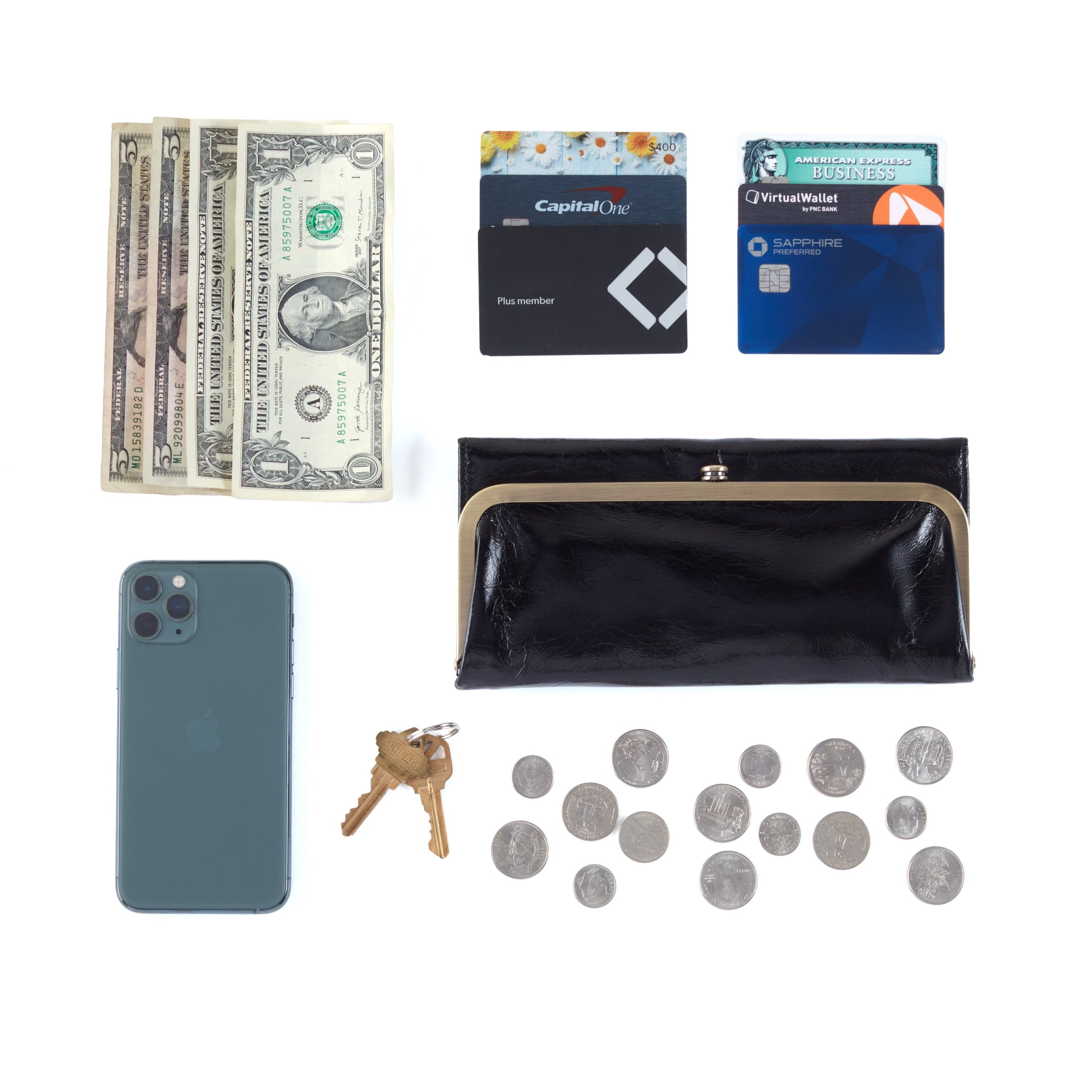 Rachel Continental Wallet in Polished Leather - Natural - Image 6