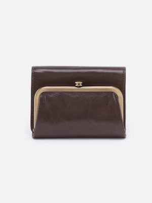 Robin Compact Wallet in Polished Leather - Hearthstone