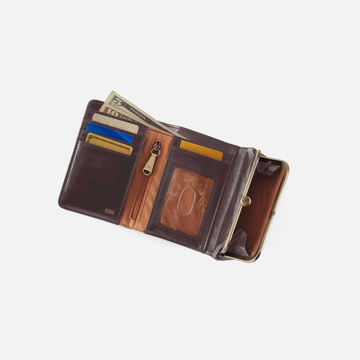 Robin Compact Wallet in Polished Leather - Hearthstone - Image 2