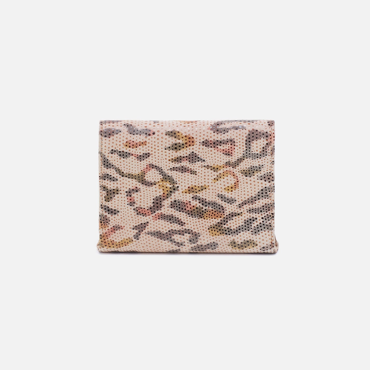 Robin Compact Wallet In Printed Leather - Summer Safari - Image 3