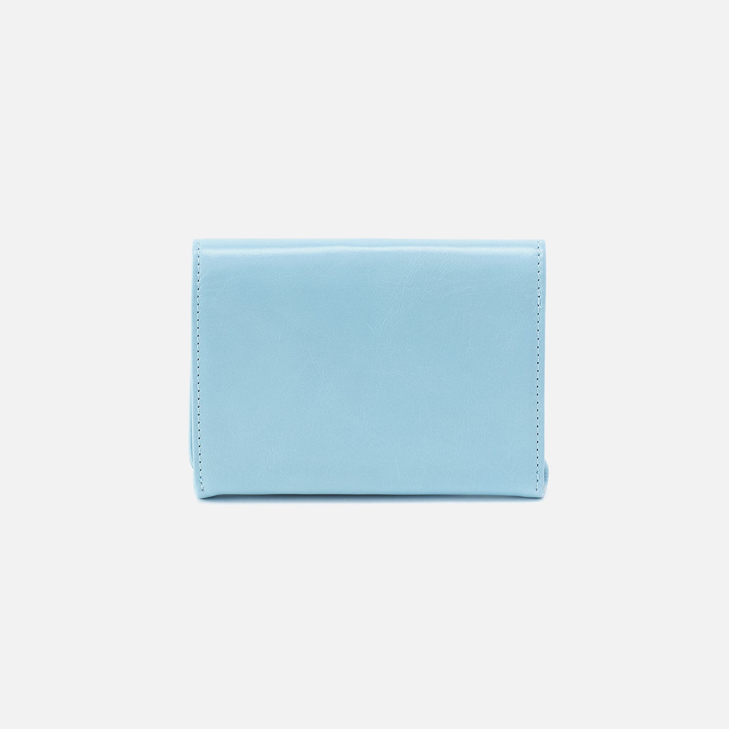 Robin Compact Wallet In Polished Leather - Stratosphere - Image 3