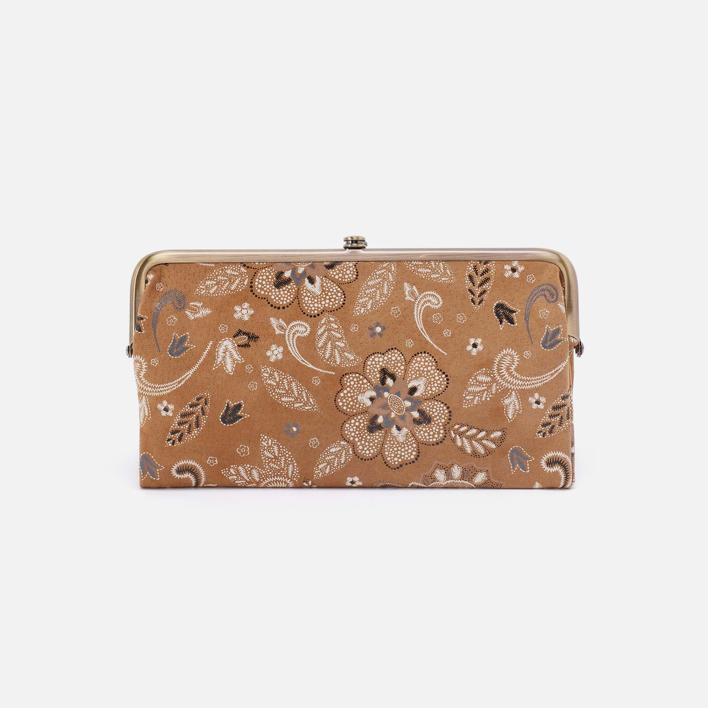 Lauren Clutch-Wallet in Printed Leather - Country Road Bloom - Image 5