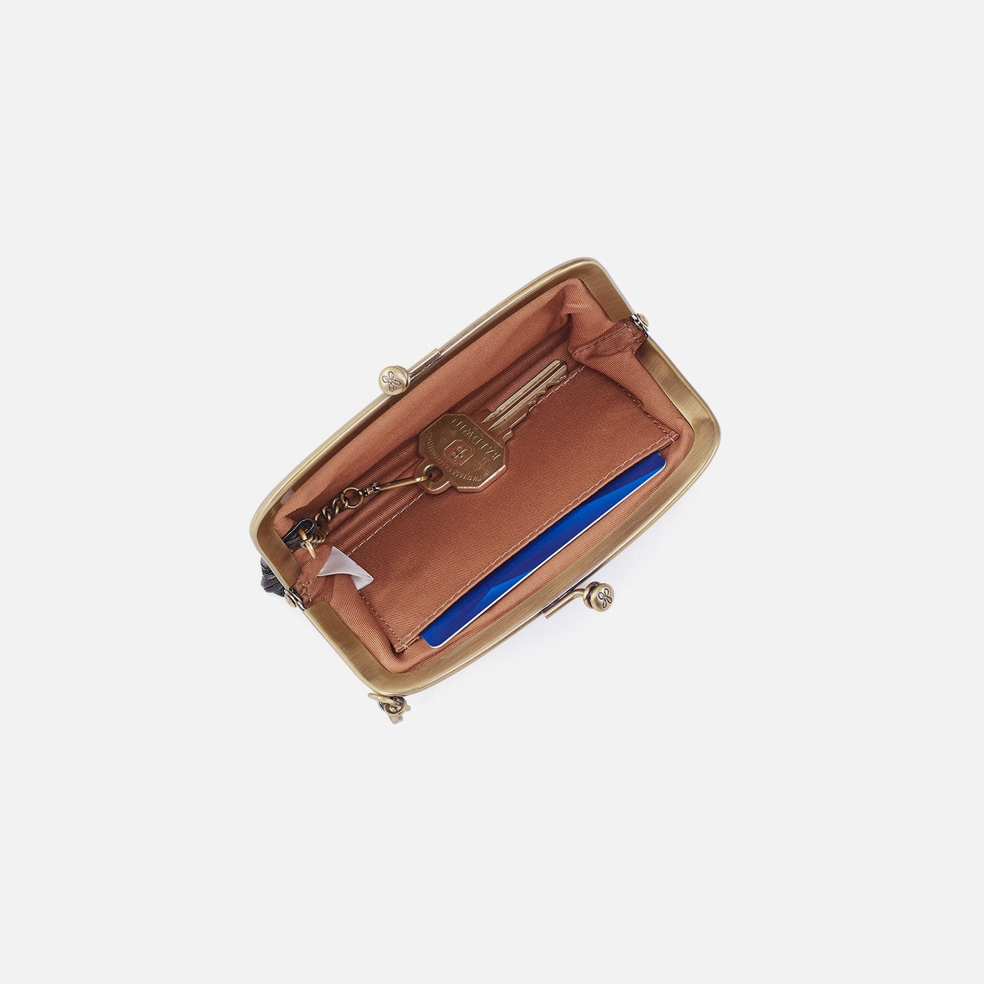 Cheer Frame Pouch In Printed Leather - Summer Safari - Image 2