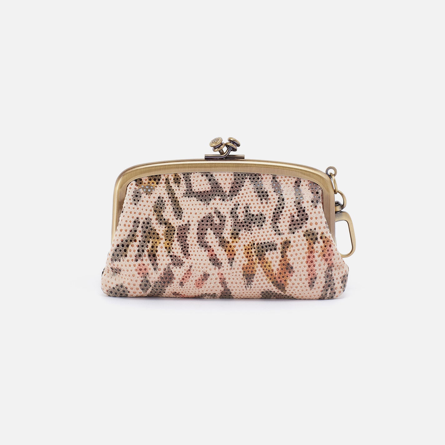 Cheer Frame Pouch In Printed Leather - Summer Safari - Image 3