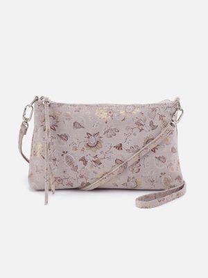 Darcy Crossbody in Printed Leather - Mystic Bloom